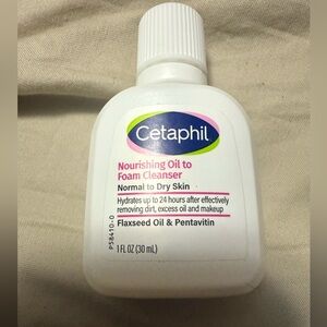 💙 4/$20 Cetaphil Nourishing Oil to Foam Cleanser